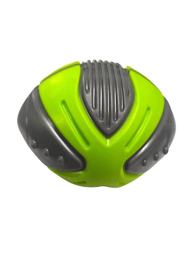 THE DDS STORE Pet Puppy Dog Squeaky Chew Toys for Aggressive Chewers Dental Teething Cleaning [Non-Toxic Soft Natural Rubber], Cute Cross Design Rugby Ball Design -13.Cm (Cross Design Rugby Ball) (Color May Vary) - Image 3